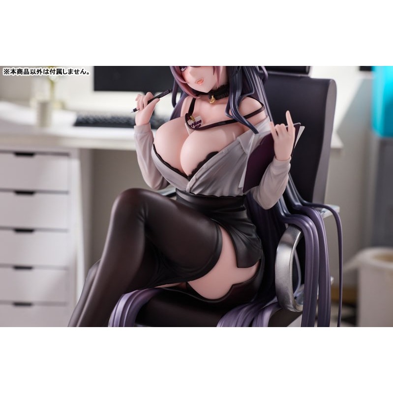 【艾頑玩具】『現貨』模改株式會社 艾希莉卡 OL Ver. 1/6 完成品 附特典壓克力-細節圖4
