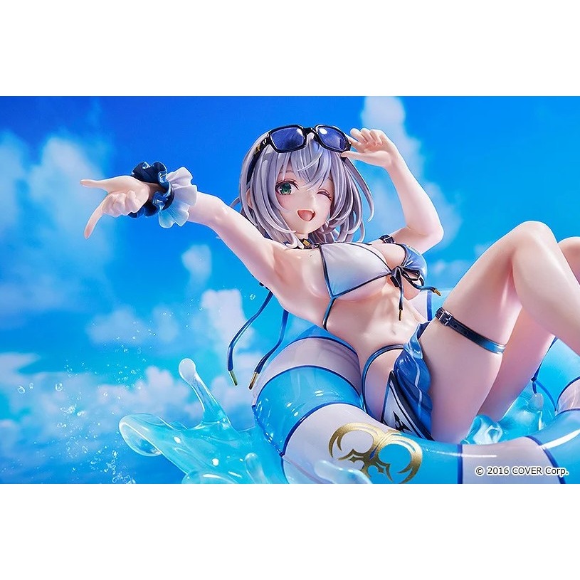 【艾頑玩具】『現貨』GSC 1/7 hololive 白銀諾艾爾 泳裝Ver. 三期生 團長 PVC完成品 再販-細節圖2