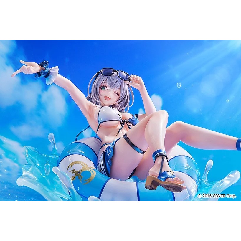 【艾頑玩具】『現貨』GSC 1/7 hololive 白銀諾艾爾 泳裝Ver. 三期生 團長 PVC完成品 再販-細節圖3