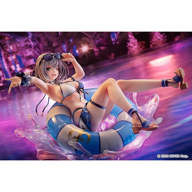 【艾頑玩具】『現貨』GSC 1/7 hololive 白銀諾艾爾 泳裝Ver. 三期生 團長 PVC完成品 再販-細節圖4