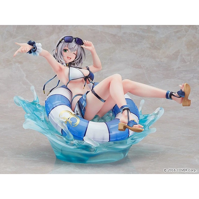 【艾頑玩具】『現貨』GSC 1/7 hololive 白銀諾艾爾 泳裝Ver. 三期生 團長 PVC完成品 再販-細節圖5