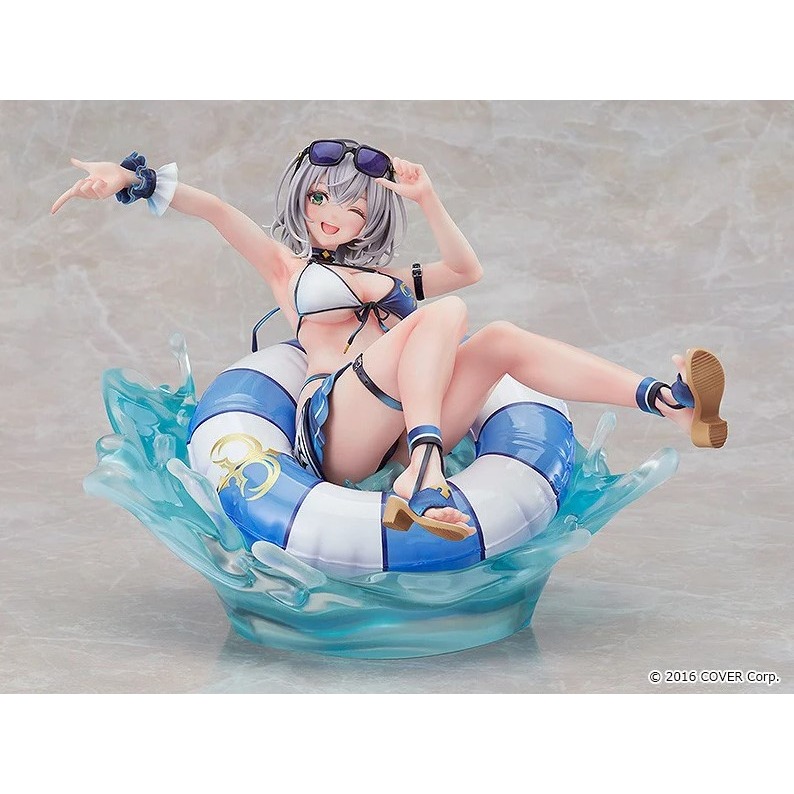 【艾頑玩具】『現貨』GSC 1/7 hololive 白銀諾艾爾 泳裝Ver. 三期生 團長 PVC完成品 再販-細節圖6