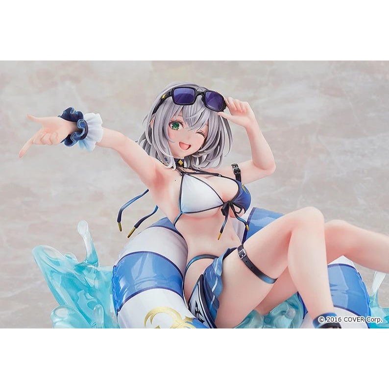 【艾頑玩具】『現貨』GSC 1/7 hololive 白銀諾艾爾 泳裝Ver. 三期生 團長 PVC完成品 再販-細節圖7