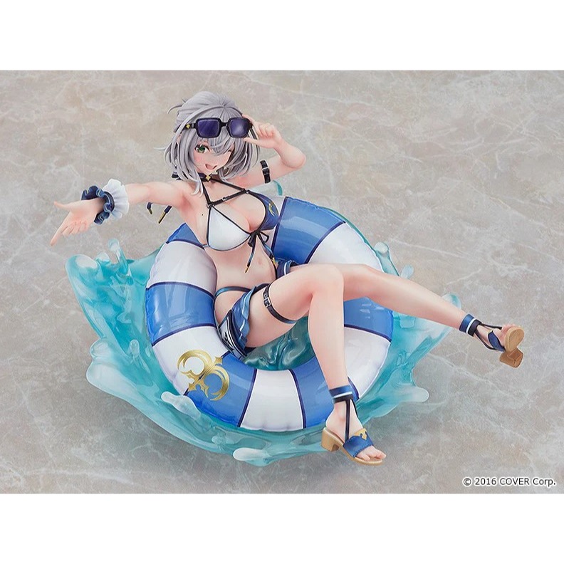 【艾頑玩具】『現貨』GSC 1/7 hololive 白銀諾艾爾 泳裝Ver. 三期生 團長 PVC完成品 再販-細節圖8