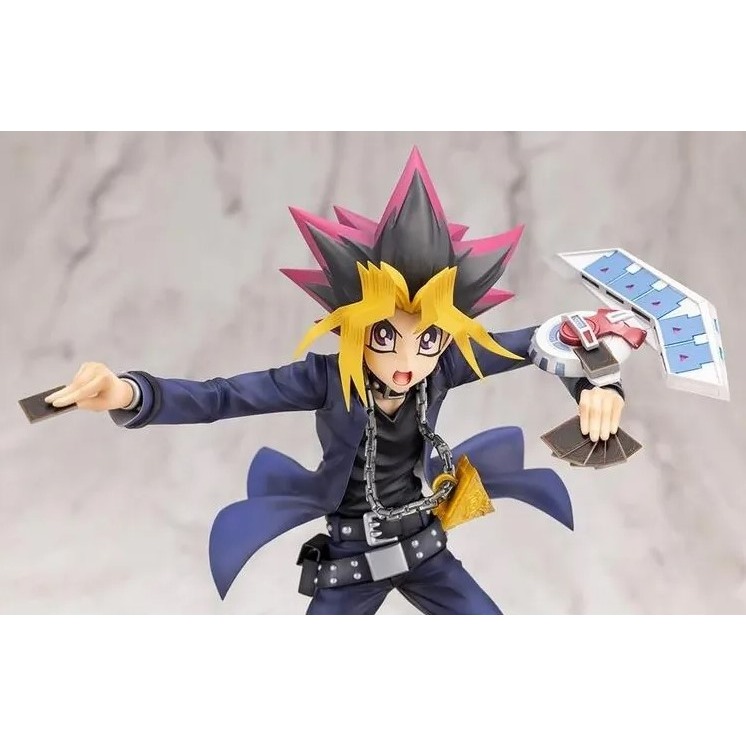 【艾頑玩具】『現貨』壽屋 一般版 1/7 ARTFX J 遊戲王 武藤遊戲 熾熱的決鬥者們 PVC完成品-細節圖5