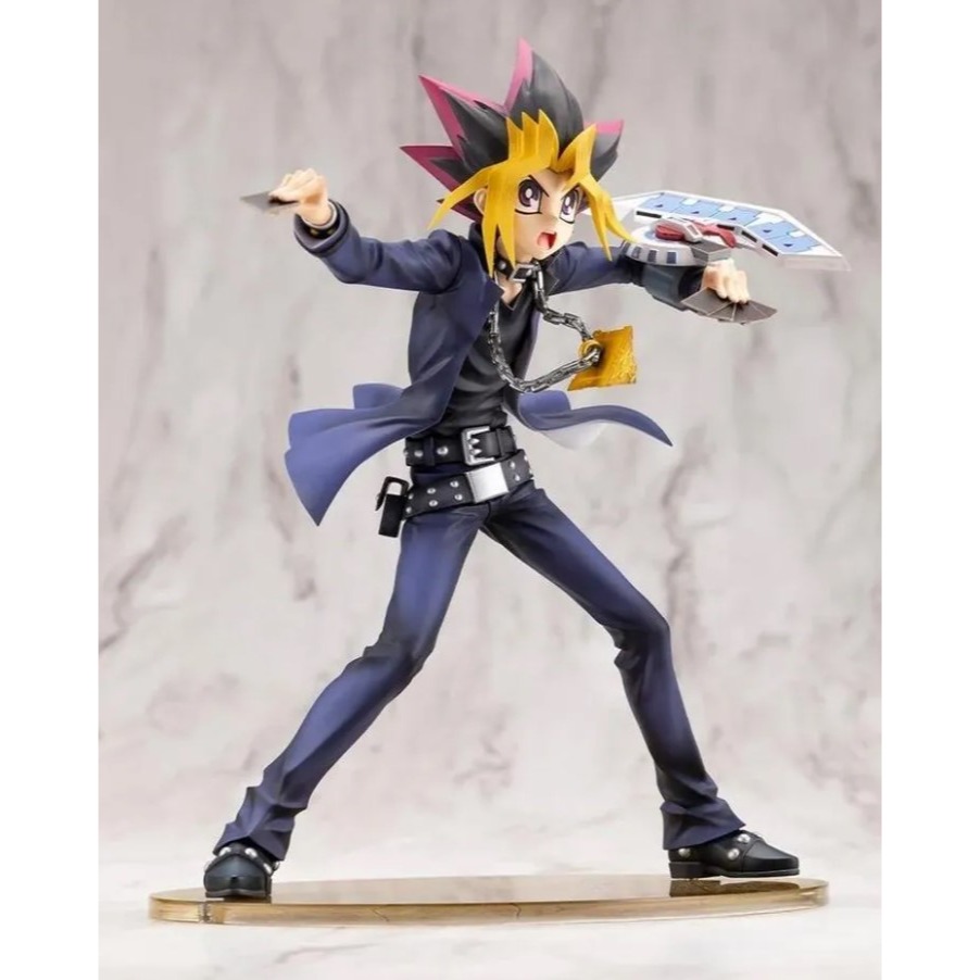 【艾頑玩具】『現貨』壽屋 一般版 1/7 ARTFX J 遊戲王 武藤遊戲 熾熱的決鬥者們 PVC完成品-細節圖8