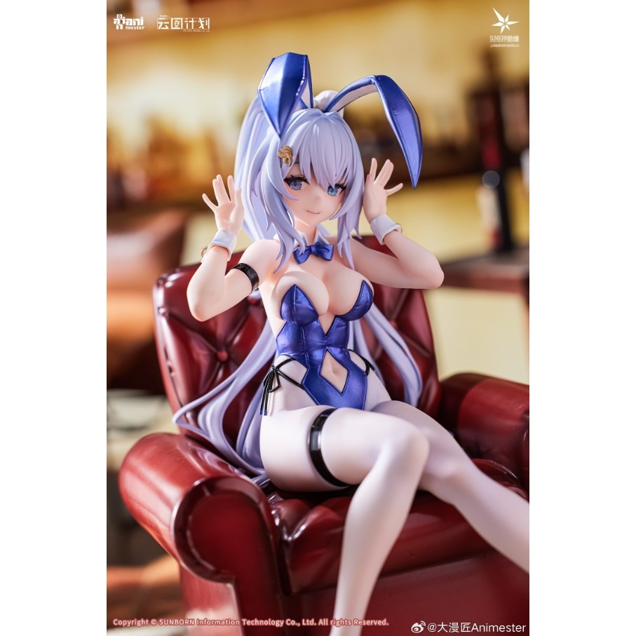 【艾頑】『現貨』大漫匠 Animester 少女前線 雲圖計畫 溫蒂妮 甜兔合奏 1/7 附特典壓克力 PVC完成品-細節圖2