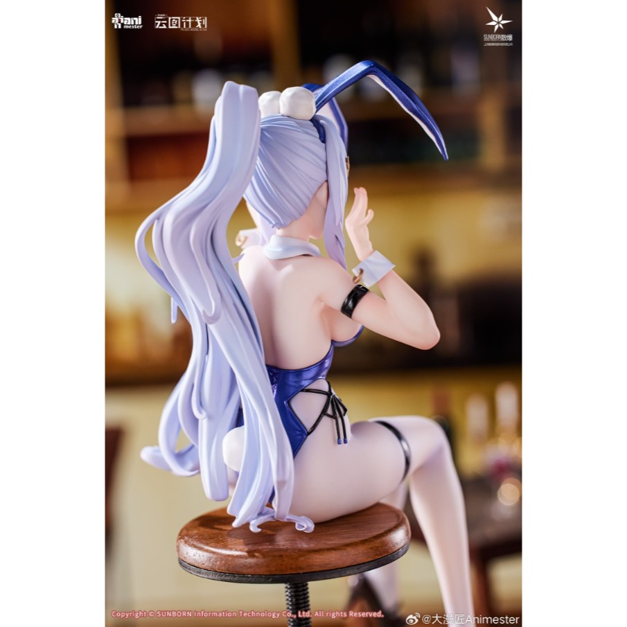 【艾頑】『現貨』大漫匠 Animester 少女前線 雲圖計畫 溫蒂妮 甜兔合奏 1/7 附特典壓克力 PVC完成品-細節圖7