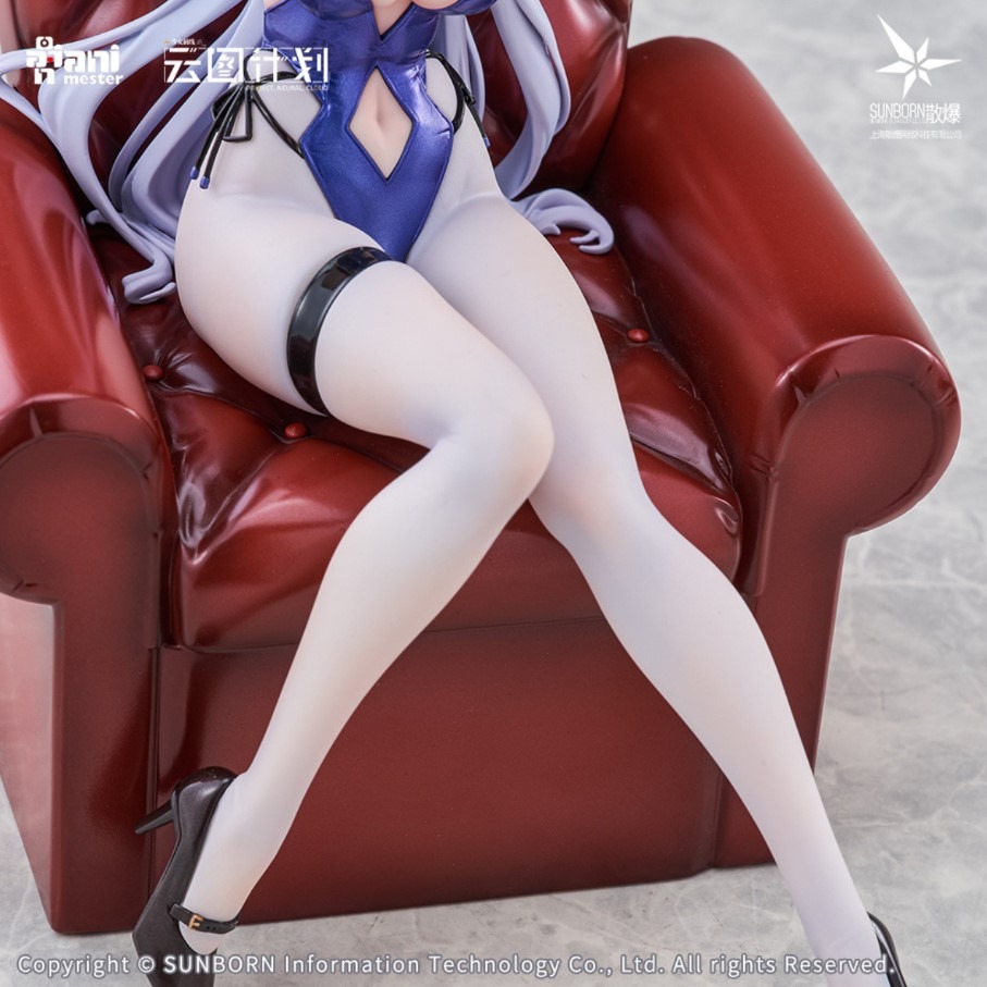 【艾頑】『現貨』大漫匠 Animester 少女前線 雲圖計畫 溫蒂妮 甜兔合奏 1/7 附特典壓克力 PVC完成品-細節圖11
