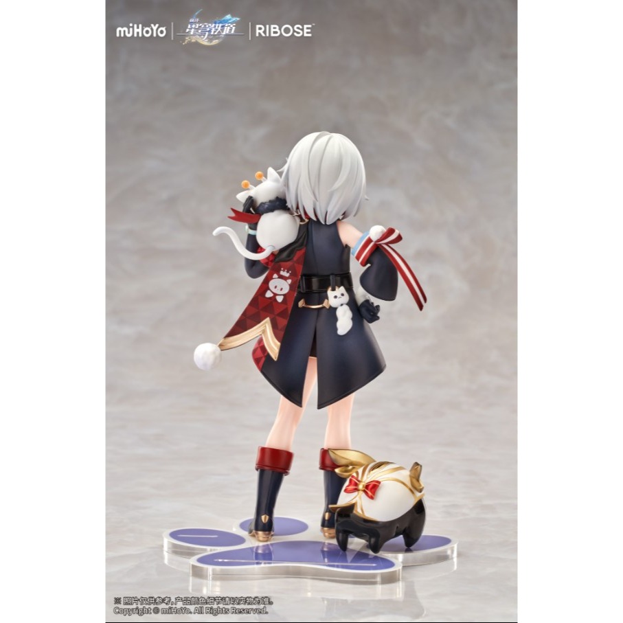 【艾頑玩具】『現貨 』RIBOSE 核糖文化 RISE UP+ 崩壞 星穹鐵道 小不點貓貓系列 托帕&賬賬 PVC-細節圖8