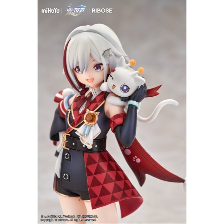 【艾頑玩具】『現貨 』RIBOSE 核糖文化 RISE UP+ 崩壞 星穹鐵道 小不點貓貓系列 托帕&賬賬 PVC-細節圖9