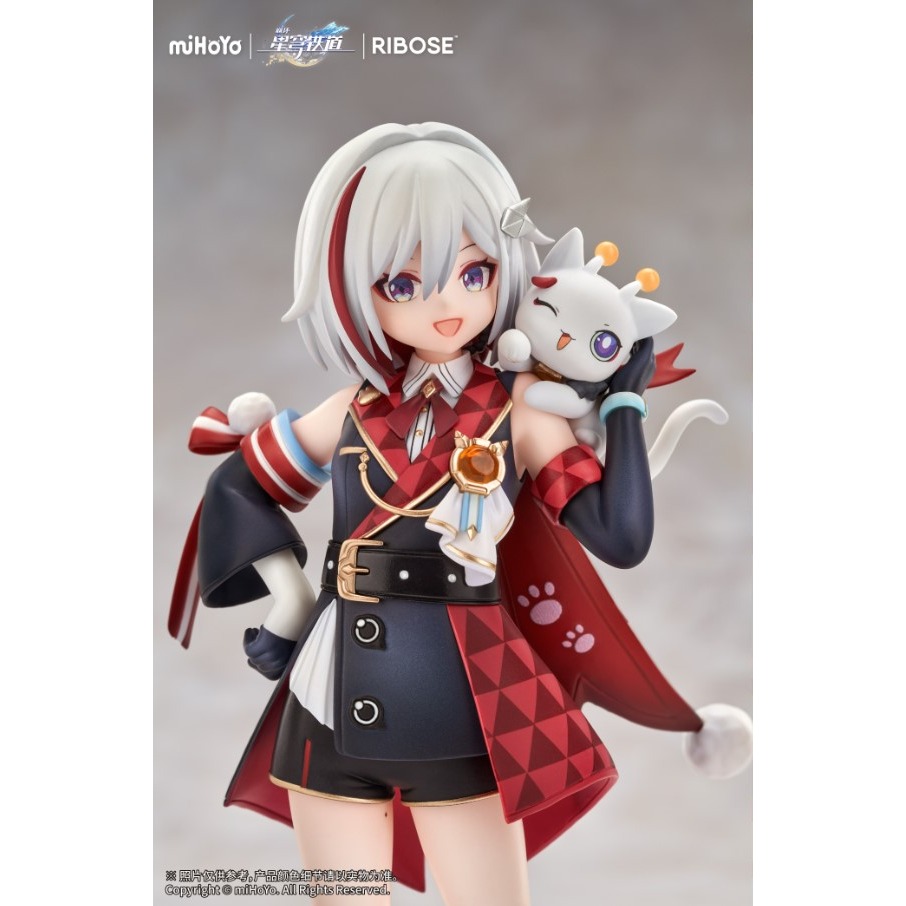 【艾頑玩具】『現貨 』RIBOSE 核糖文化 RISE UP+ 崩壞 星穹鐵道 小不點貓貓系列 托帕&賬賬 PVC-細節圖10