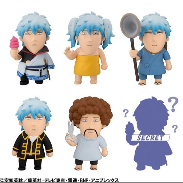 【艾頑玩具】『現貨(一中盒6入)』MH Megahouse 銀魂×大川武部 我愛阿銀 Collection 收藏系列-細節圖3