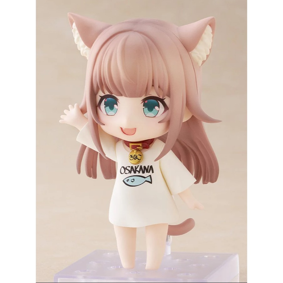 【艾頑玩具】『現貨』GSC 好微笑 黏土人 2831 40原老師 我家的貓咪是可愛的女孩子 黃豆粉-細節圖5
