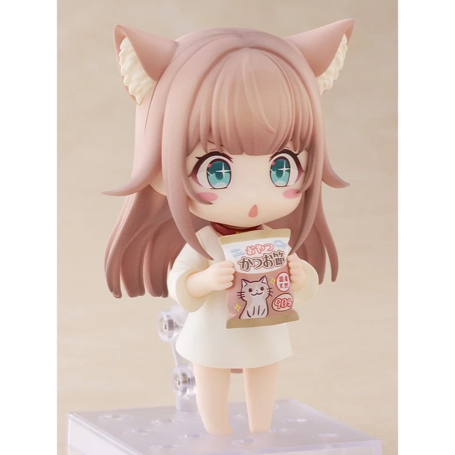 【艾頑玩具】『現貨』GSC 好微笑 黏土人 2831 40原老師 我家的貓咪是可愛的女孩子 黃豆粉-細節圖6