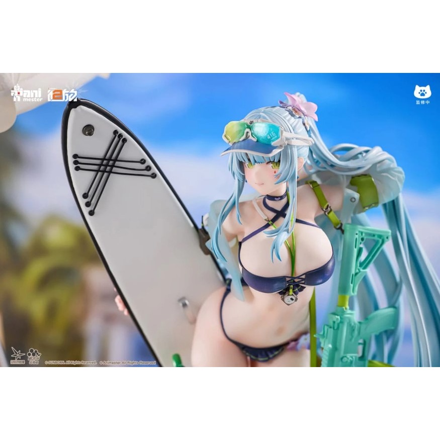 【艾頑】『現貨』大漫匠 Animester 1/7 少女前線2 追放 可露凱 蔚藍軌跡 初回特典：Q版冰箱貼 PVC-細節圖5