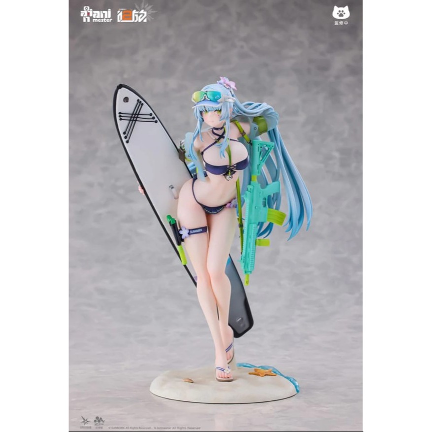 【艾頑】『現貨』大漫匠 Animester 1/7 少女前線2 追放 可露凱 蔚藍軌跡 初回特典：Q版冰箱貼 PVC-細節圖6