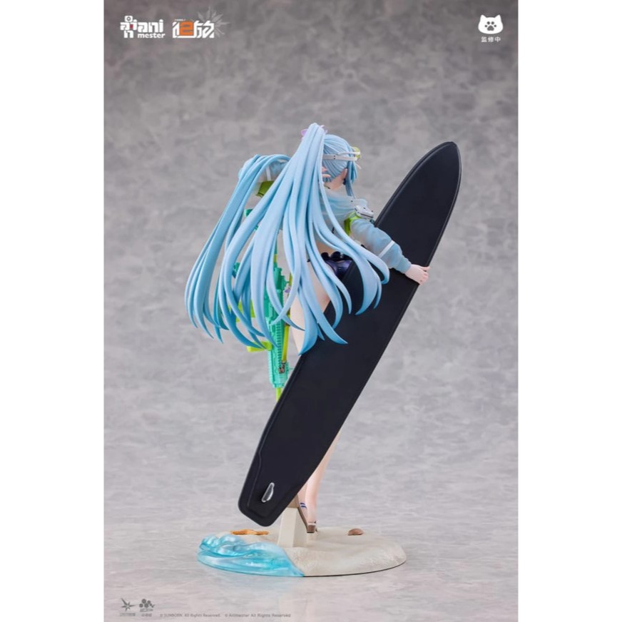 【艾頑】『現貨』大漫匠 Animester 1/7 少女前線2 追放 可露凱 蔚藍軌跡 初回特典：Q版冰箱貼 PVC-細節圖7