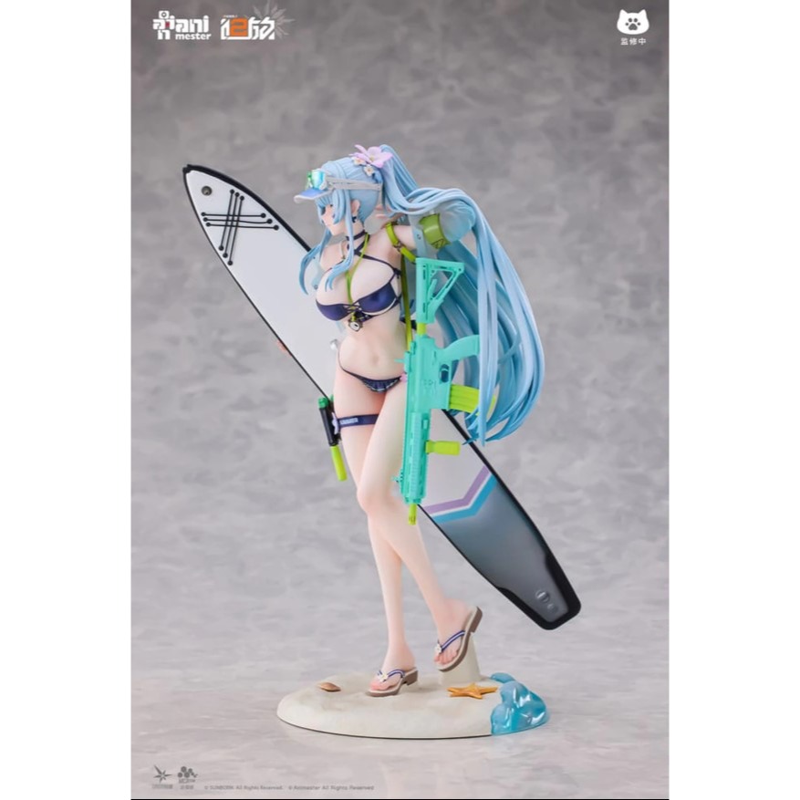 【艾頑】『現貨』大漫匠 Animester 1/7 少女前線2 追放 可露凱 蔚藍軌跡 初回特典：Q版冰箱貼 PVC-細節圖8