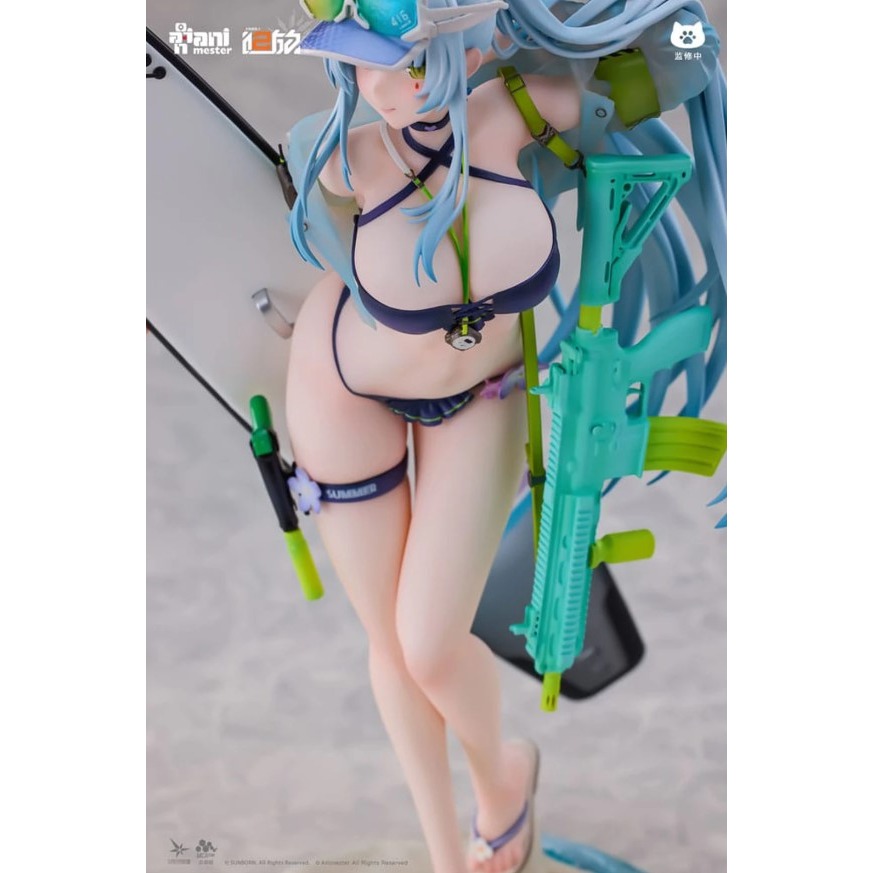 【艾頑】『現貨』大漫匠 Animester 1/7 少女前線2 追放 可露凱 蔚藍軌跡 初回特典：Q版冰箱貼 PVC-細節圖10