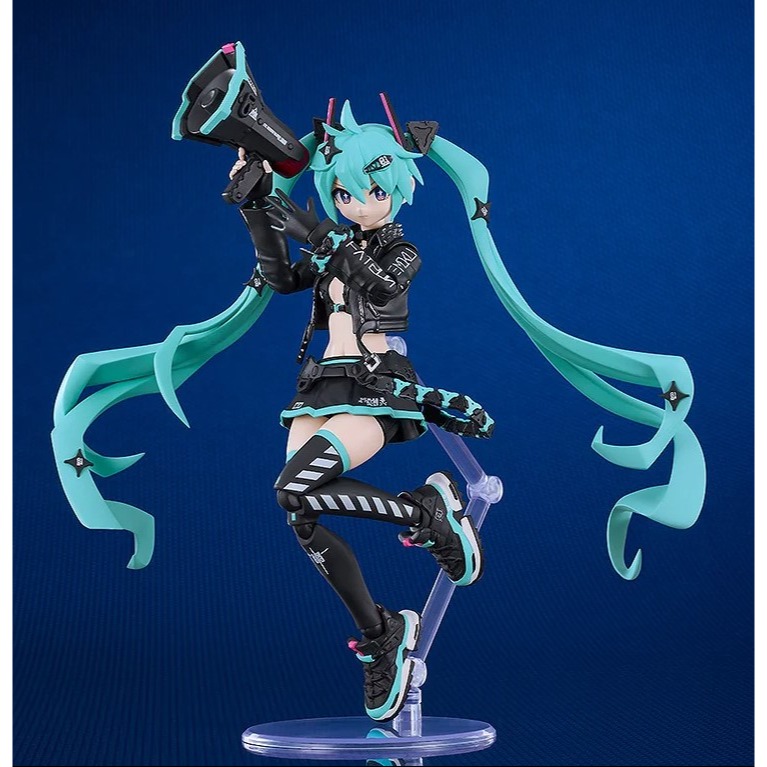 【艾頑玩具】『現貨』GSC 好微笑 組裝模型 PLAMATEA 初音未來 MIKU 中央町戰術工藝Ver.-細節圖3