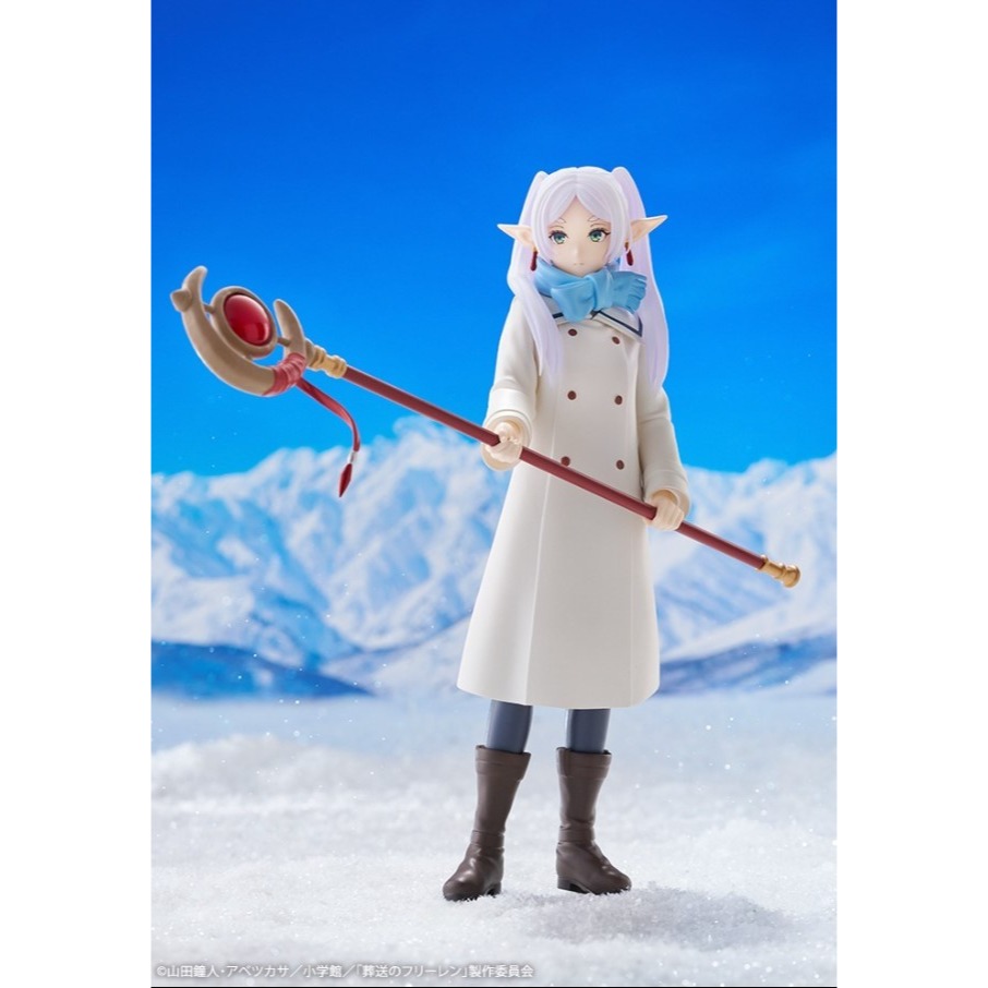 【艾頑玩具】『現貨』kotobukiya 壽屋 OSHI WORKS 心推工坊 葬送的芙莉蓮 芙莉蓮 冬裝 PVC完成-細節圖2