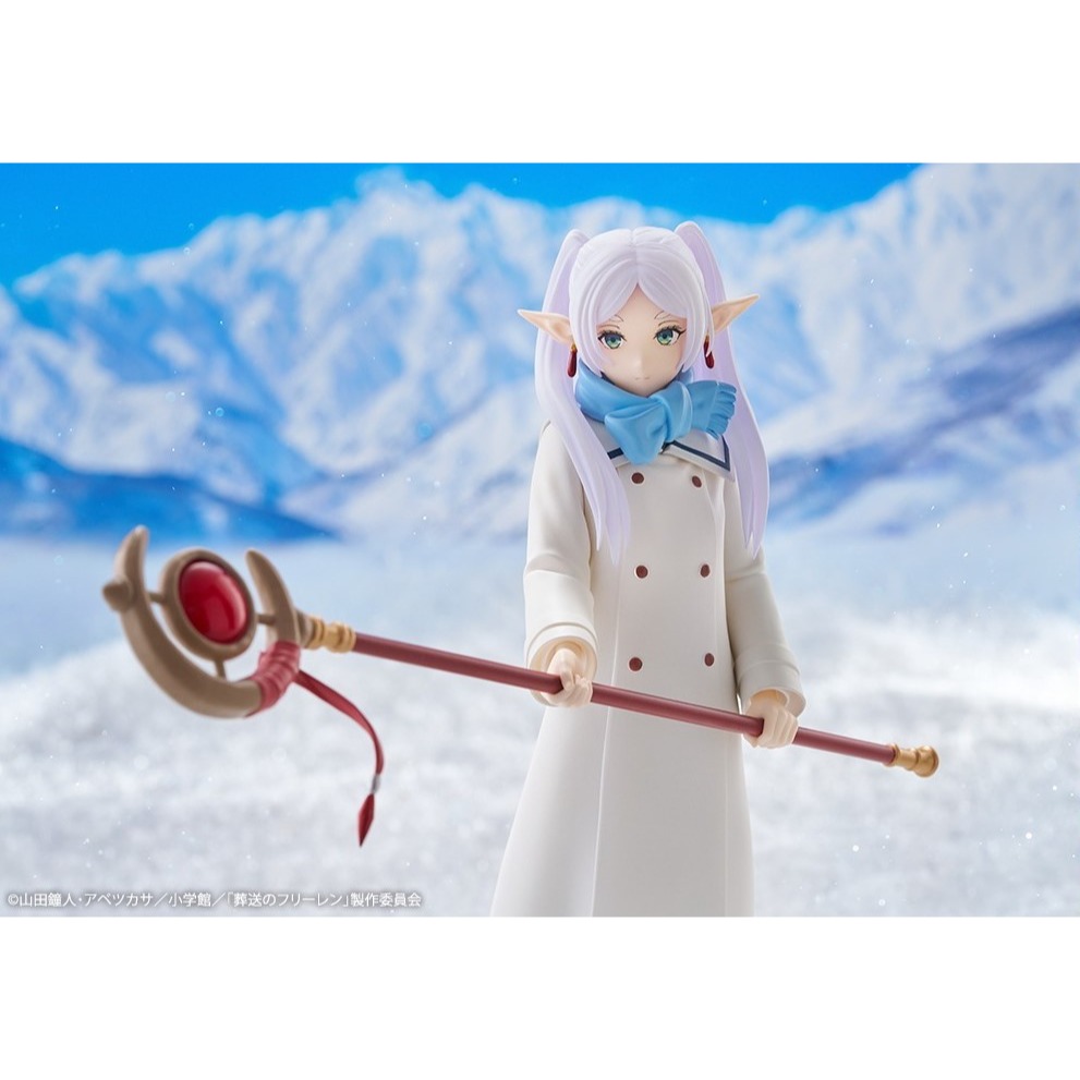 【艾頑玩具】『現貨』kotobukiya 壽屋 OSHI WORKS 心推工坊 葬送的芙莉蓮 芙莉蓮 冬裝 PVC完成-細節圖4