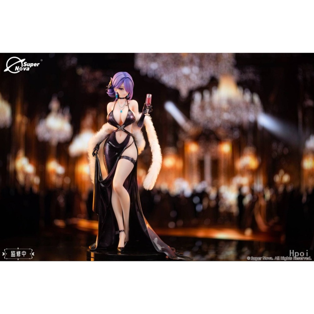 【艾頑玩具】『現貨』Super Nova Biya原畫 尤娜 禮服派對 追視眼 1/6 PVC完成品-細節圖2
