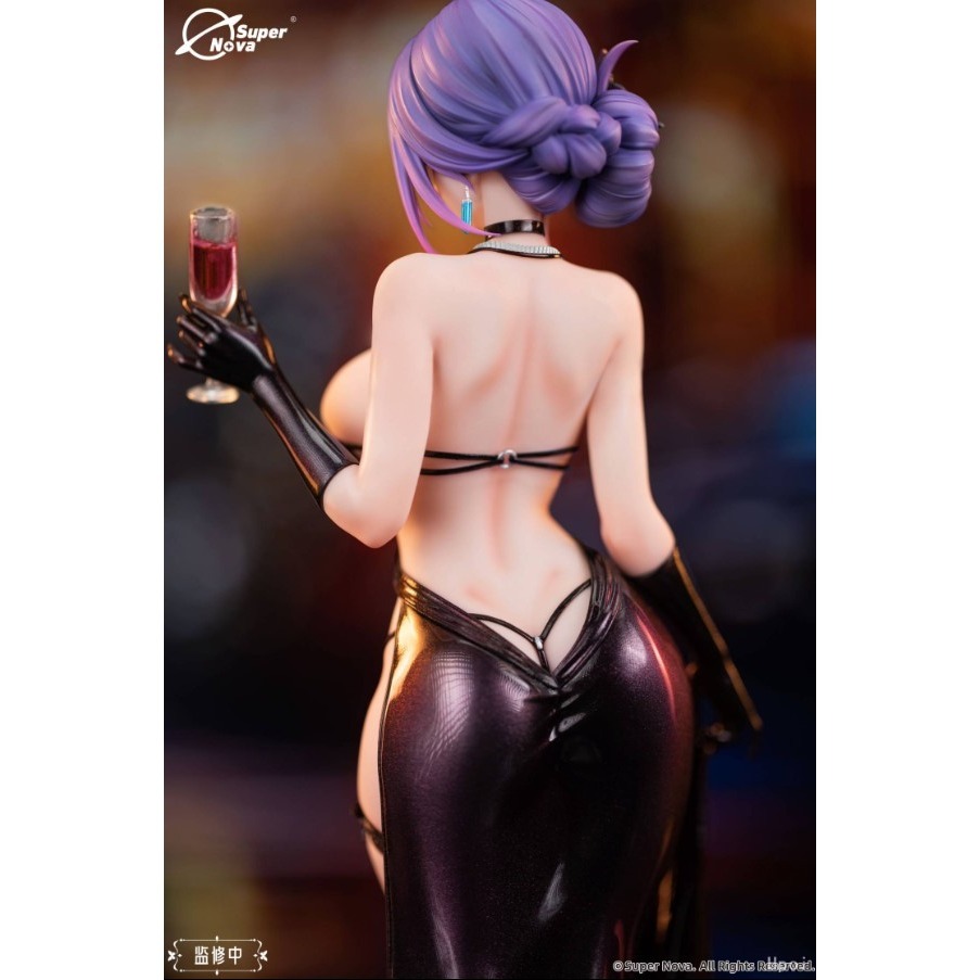 【艾頑玩具】『現貨』Super Nova Biya原畫 尤娜 禮服派對 追視眼 1/6 PVC完成品-細節圖5