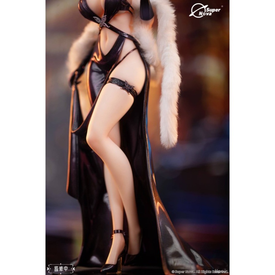 【艾頑玩具】『現貨』Super Nova Biya原畫 尤娜 禮服派對 追視眼 1/6 PVC完成品-細節圖6