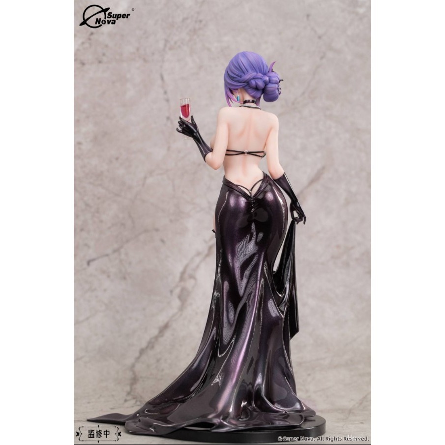 【艾頑玩具】『現貨』Super Nova Biya原畫 尤娜 禮服派對 追視眼 1/6 PVC完成品-細節圖8