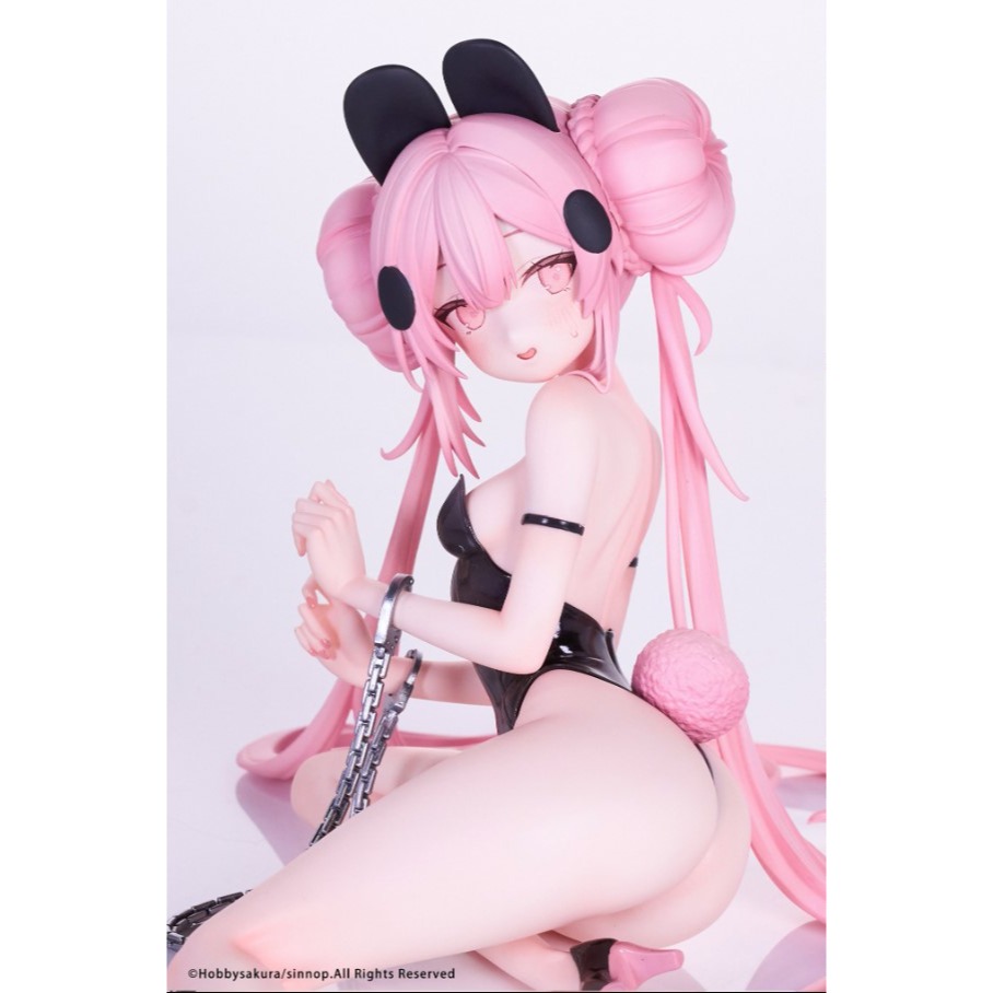 【艾頑玩具】『現貨』HobbySakura sinnop 原畫 真の点P 真點P 兔女郎 1/8 一般款 PVC完成品-細節圖2
