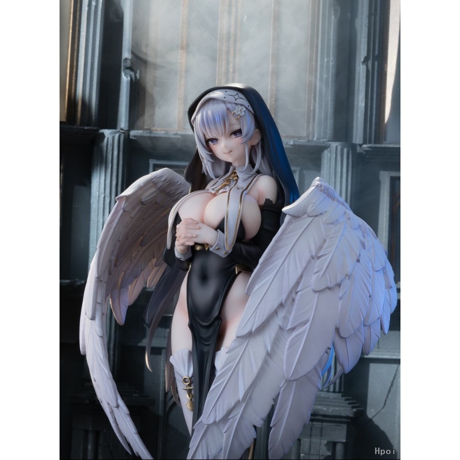 【艾頑玩具】『現貨』KAWA DESIGN 天使修女 聖羽 1/6 普通版 豪華版 PVC完成品-細節圖4