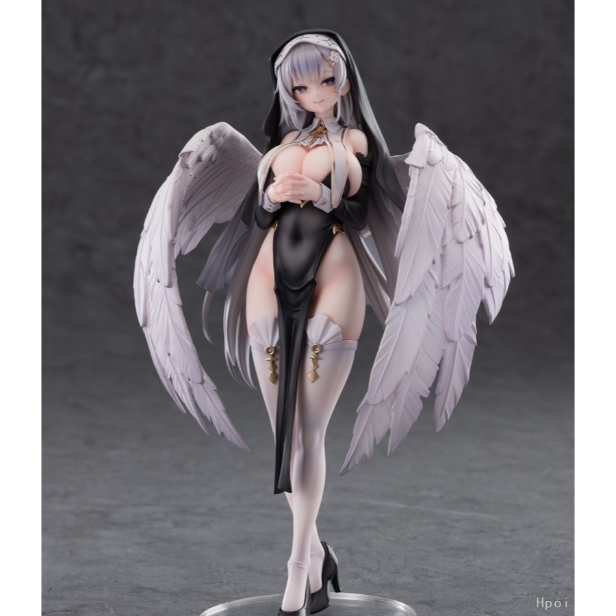 【艾頑玩具】『現貨』KAWA DESIGN 天使修女 聖羽 1/6 普通版 豪華版 PVC完成品-細節圖7