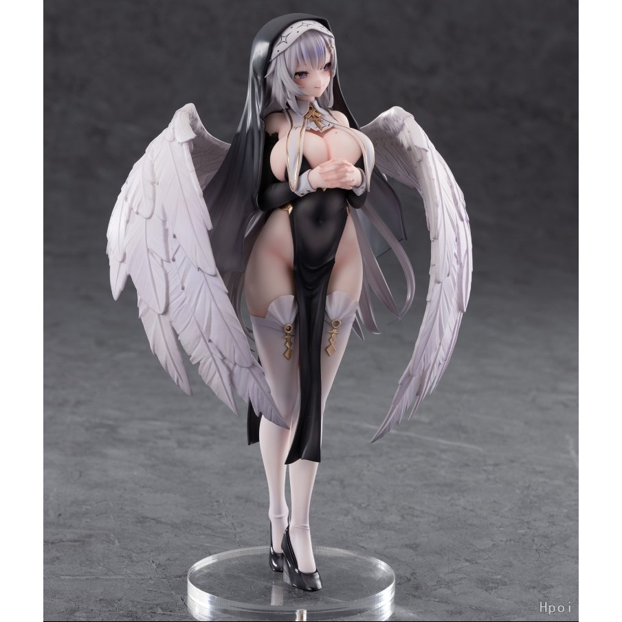 【艾頑玩具】『現貨』KAWA DESIGN 天使修女 聖羽 1/6 普通版 豪華版 PVC完成品-細節圖8