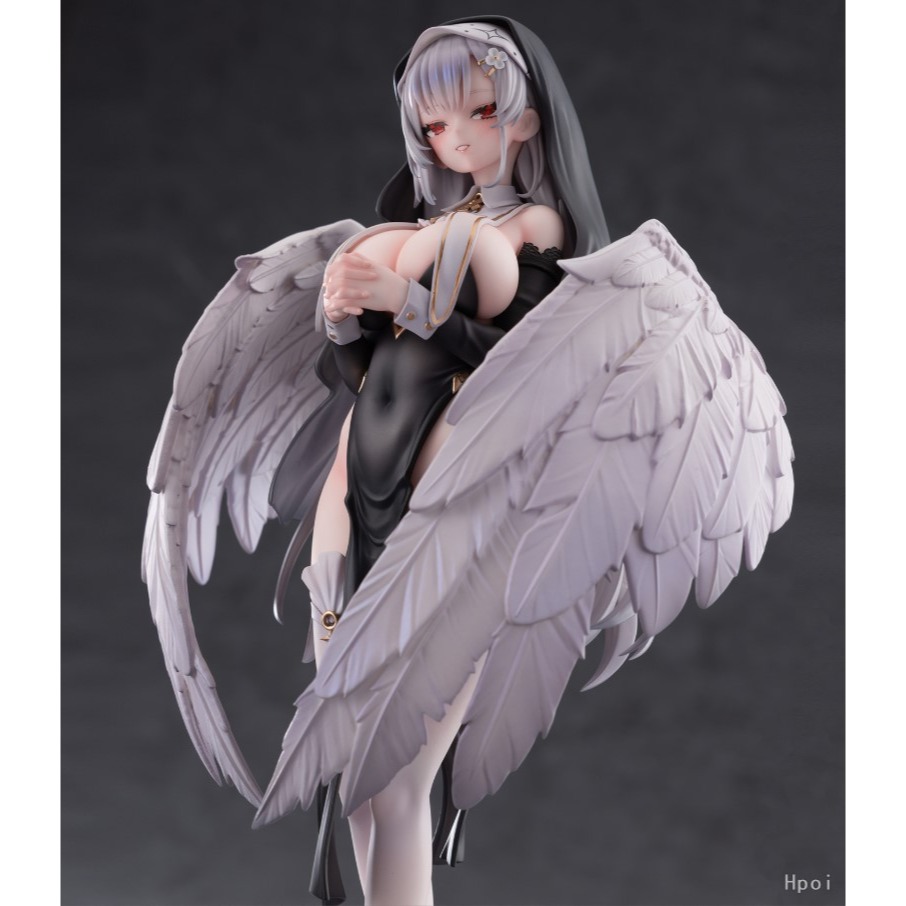 【艾頑玩具】『現貨』KAWA DESIGN 天使修女 聖羽 1/6 普通版 豪華版 PVC完成品-細節圖11