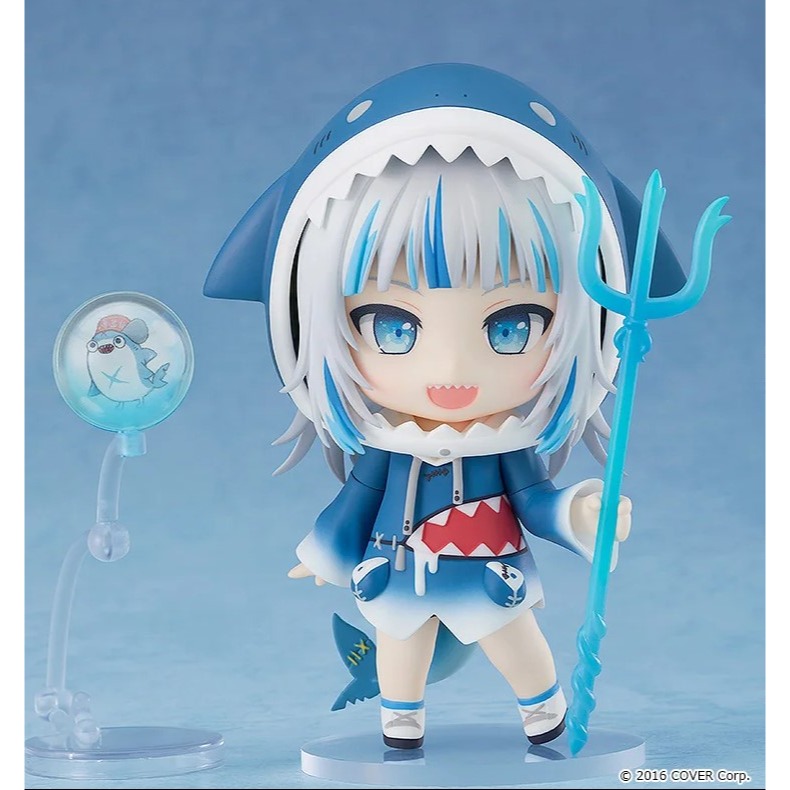 【艾頑玩具】『現貨』GSC 黏土人 1688 hololive EN 噶嗚·古拉 鯊魚 鯊鯊-細節圖2