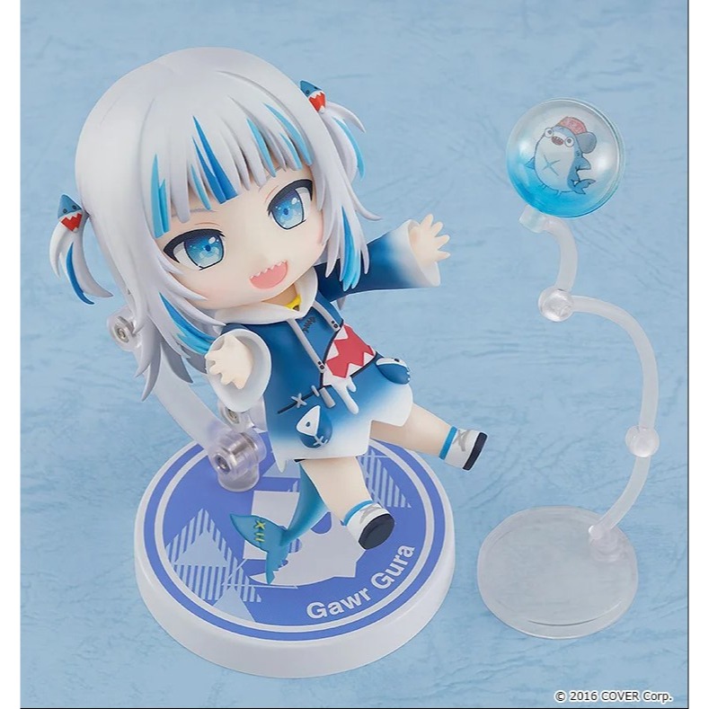 【艾頑玩具】『現貨』GSC 黏土人 1688 hololive EN 噶嗚·古拉 鯊魚 鯊鯊-細節圖6