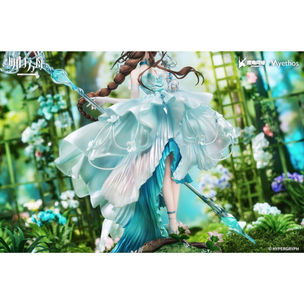 【艾頑玩具】『現貨』Myethos 1/7 明日方舟 阿米婭 時序花圃Ver. PVC完成品-細節圖6
