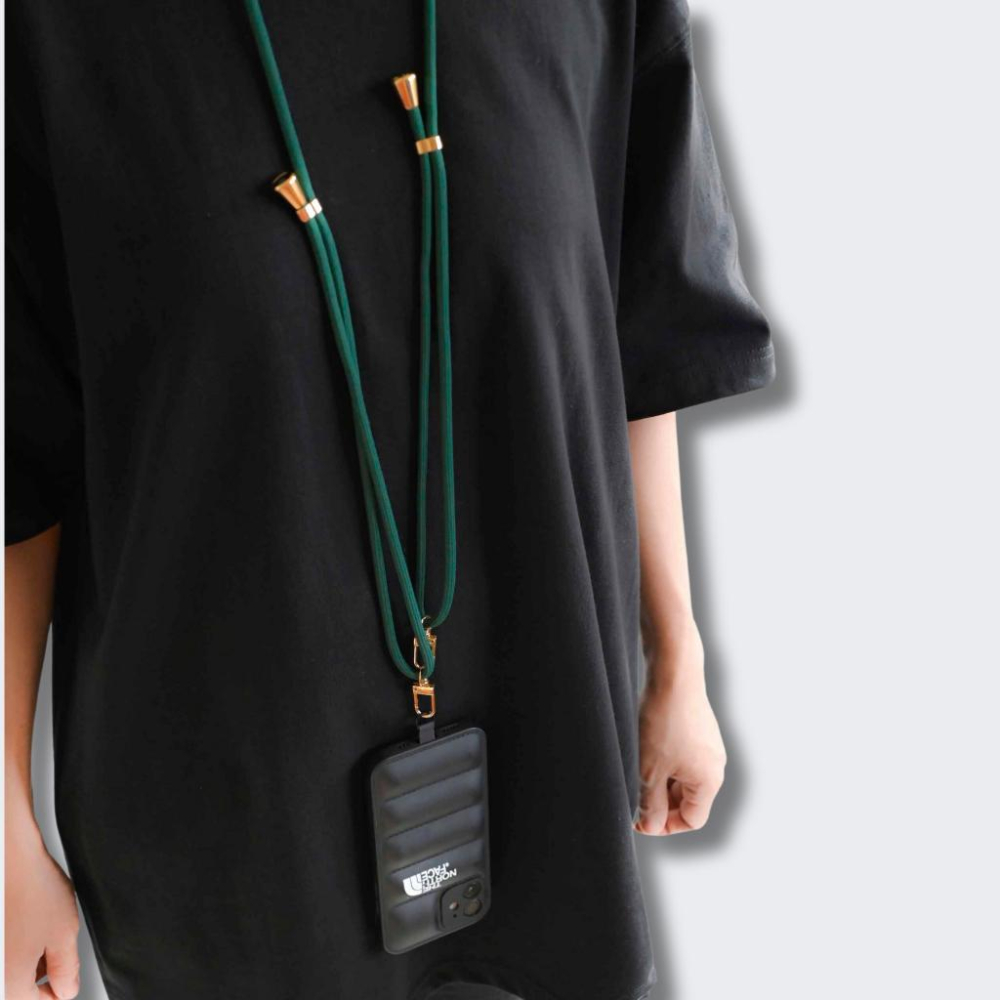 台灣現貨 女生 可調長度 6MM  多功能 手機掛繩 金色 肩帶 提高手機安全性 細繩 手機繩  手機背帶  手機吊繩-細節圖6