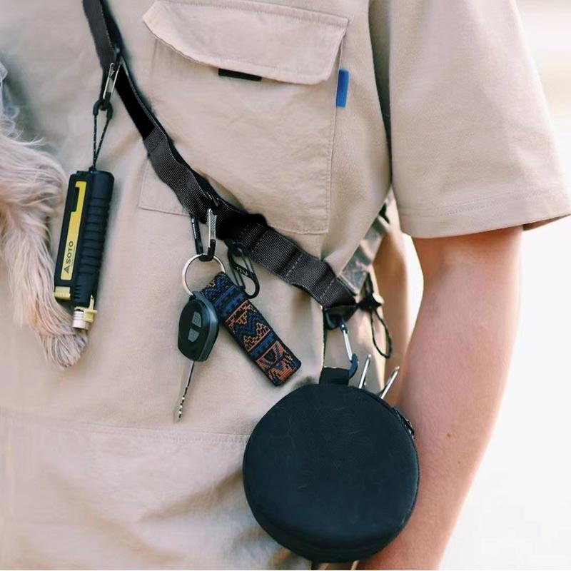 軍風 多功能 傘繩  手機掛繩  多掛勾  露營  手機繩 手機背繩 手機吊繩 手機背帶 手機掛繩 斜背-細節圖2