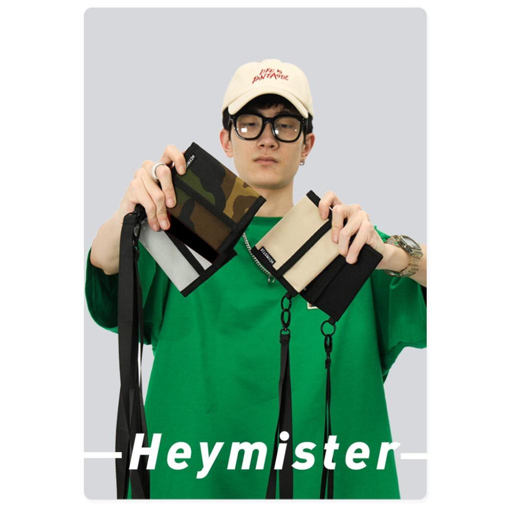 2023 台灣現貨 四卡 斜背  魔鬼氈  三折零錢包  掛包 證件夾  兒童錢包   腰包 副包  貼布 防潑水-細節圖2