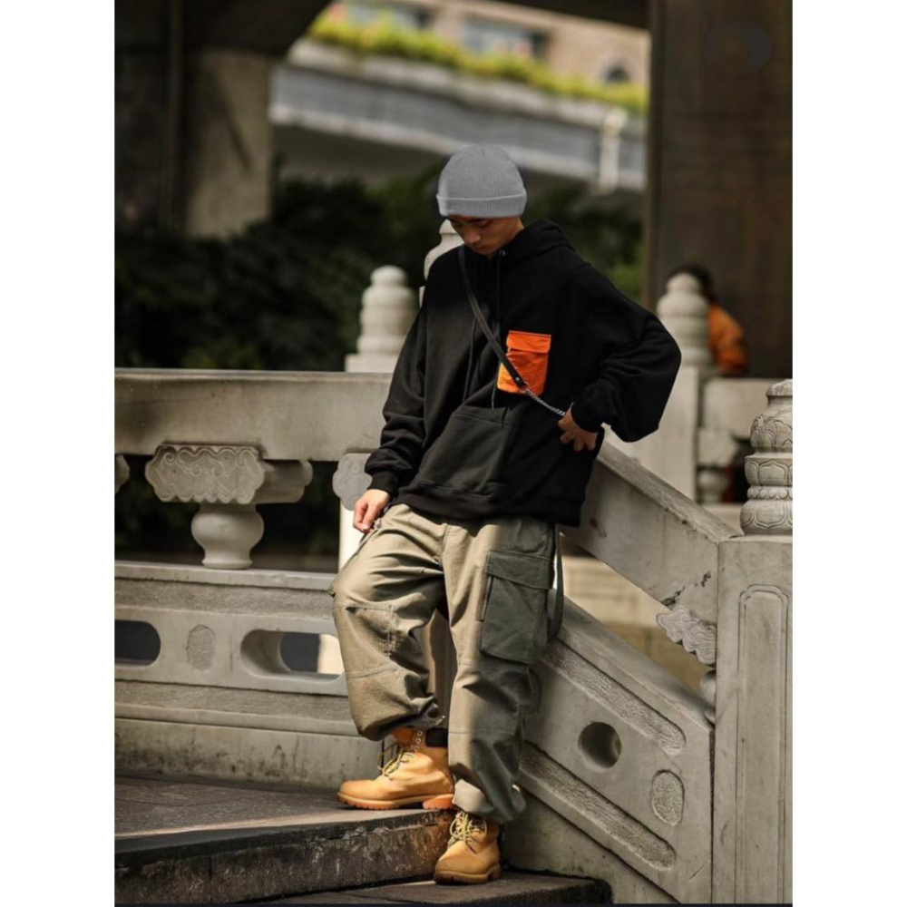 台灣公司貨 粗針針織 厚挺 重磅 短版毛帽 反摺 寒流 大地色 歐美 街頭 日風-細節圖4