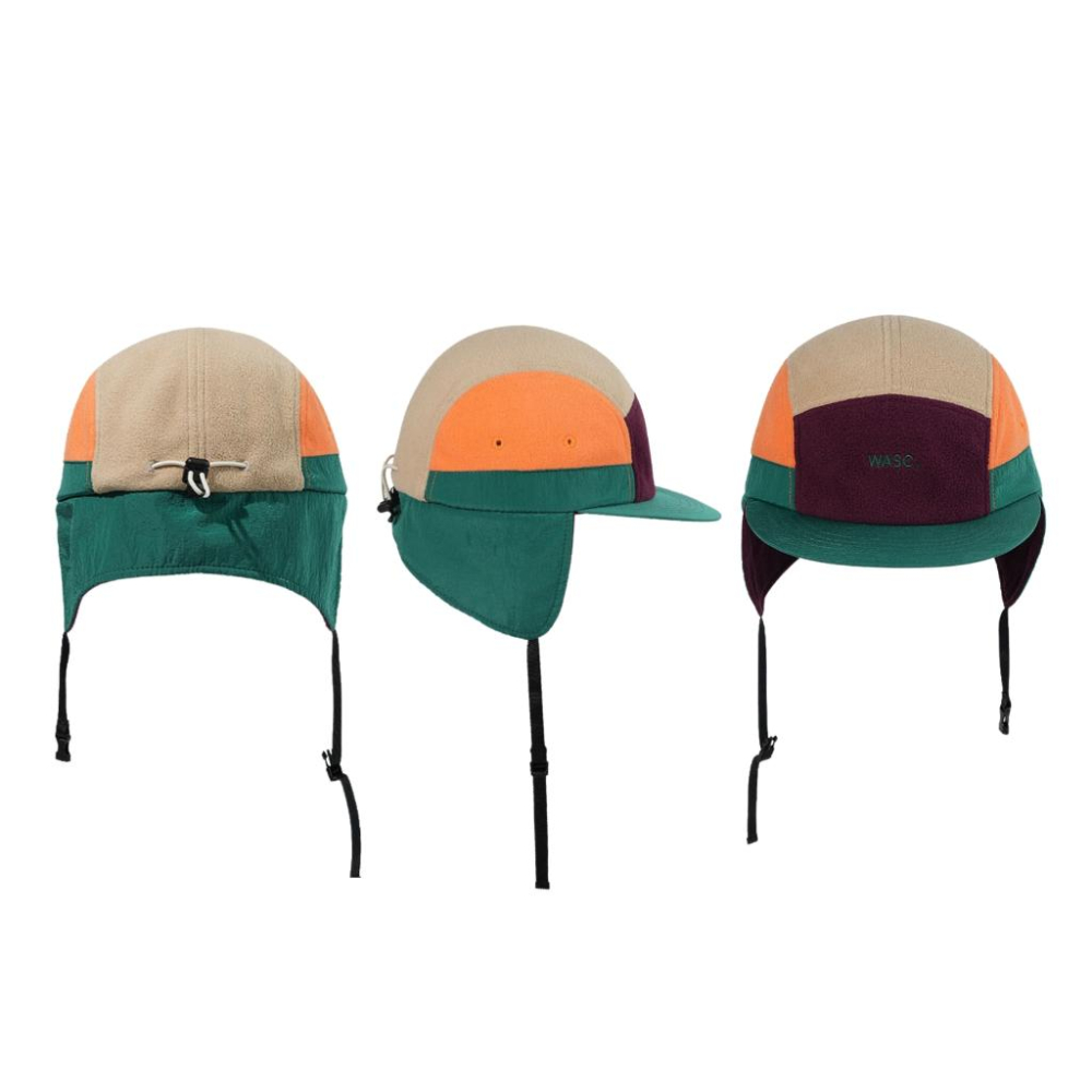 台灣現貨 機能性 戶外 搖粒絨 飛行帽 露營帽 拼接 護耳 短帽簷  工裝 登山 保暖 戶外 寒流 跨年 禮物-細節圖9