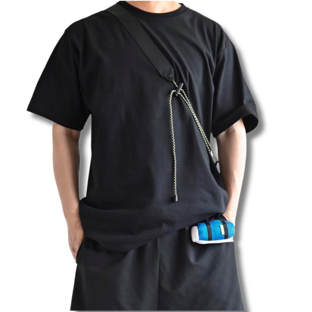 台灣公司貨 撞色 網眼 圓筒包 小包 超小包 收納袋 鑰匙包  耳機包  AirPods 充電線 零錢包 掛包-細節圖2