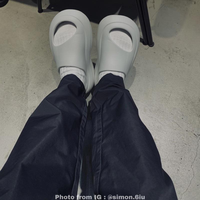 台灣公司貨 EVA 厚底 2.0 升級款 老爹鞋 版型正常  外星人 厚底 5公分 增高 Q感 沙灘鞋 拖鞋  踩屎感-細節圖8