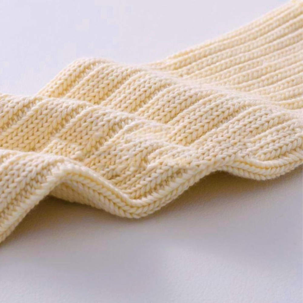 台灣公司貨  米黃  原胚色 復古 粗針  超厚實   超高品質  中筒襪  短襪  襪子  親膚 軍事風  襪-細節圖7