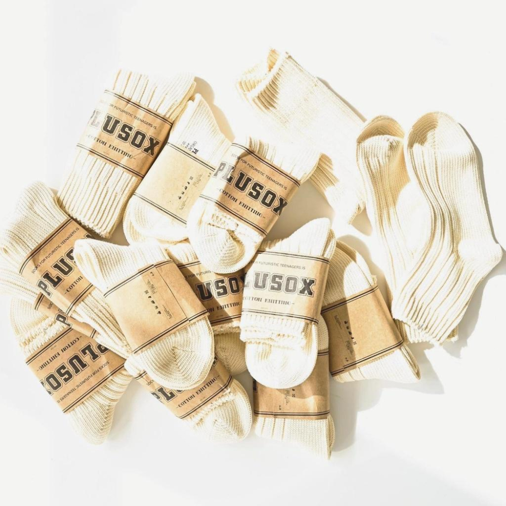 台灣公司貨  米黃  原胚色 復古 粗針  超厚實   超高品質  中筒襪  短襪  襪子  親膚 軍事風  襪-細節圖8