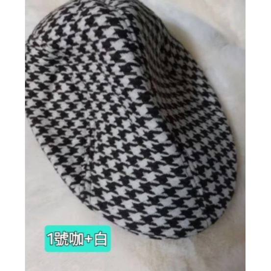 復古潮流款 文藝復古 報童帽 小偷帽 毛呢八角帽 畫家貝雷帽 英倫風 秋冬百搭-細節圖5