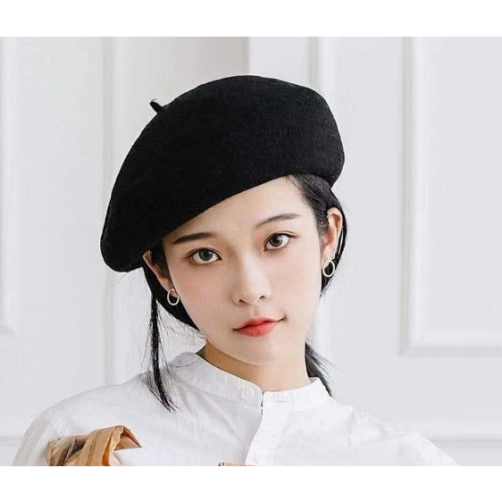 貝雷帽 畫家帽 韓系 文青 復古 文藝 百搭 秋冬必備-規格圖9